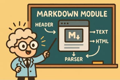 Архитектура модуля markdown для Jamstack на Next.js