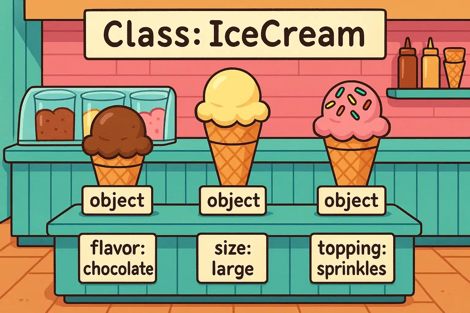 ООП мороженное