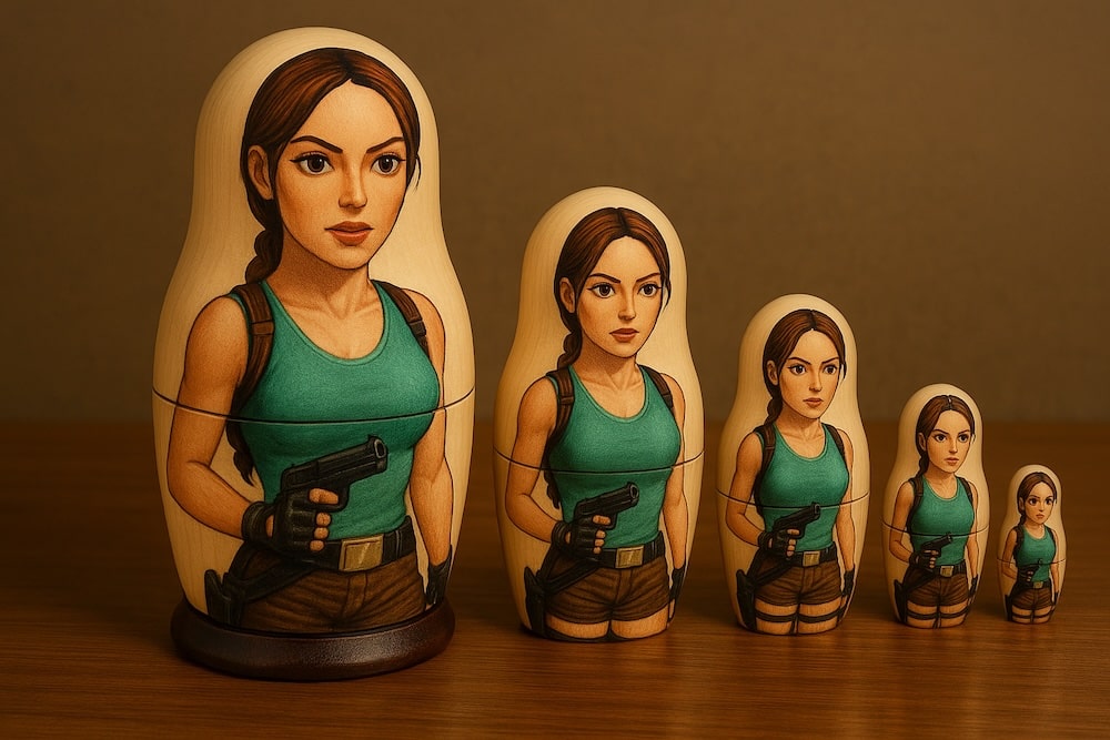 Рекурсия с ларой крофт