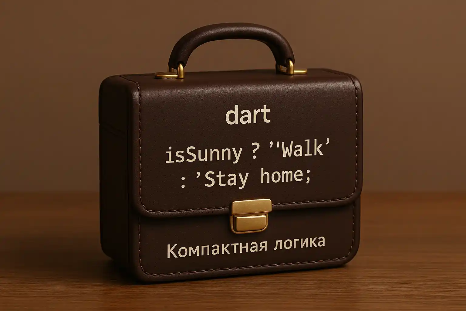 Тернарный оператор в Dart